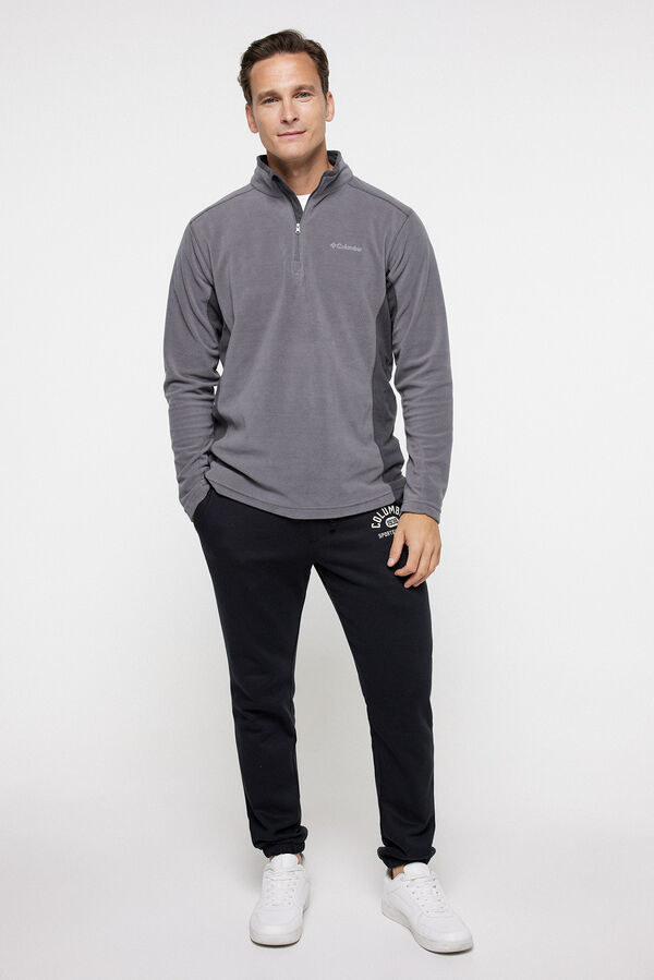 Columbia Forro polar con media cremallera Klamath Range™ II de Columbia para hombre gris