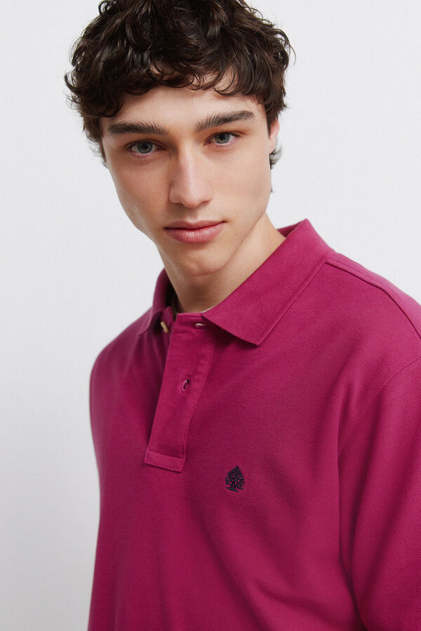 Springfield Polo b&aacute;sico Springfield regular fit vermelho