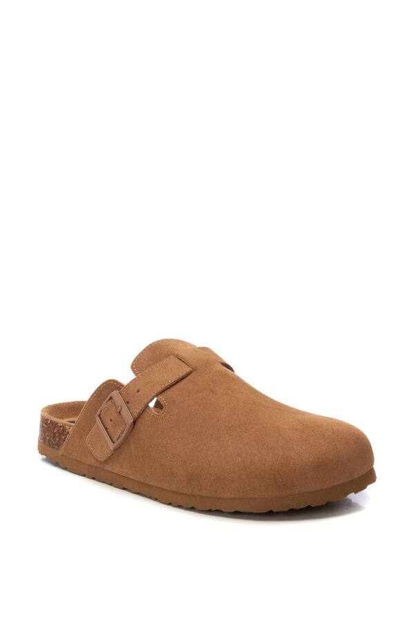 XTI Tamanco bio em croute camel