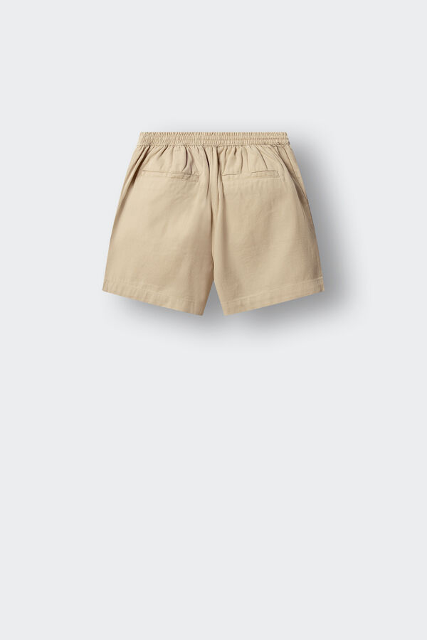 Springfield Kids Bermuda fluida menina bege