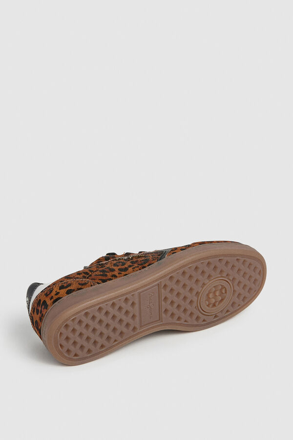 Pepe Jeans Zapatillas Estampado Animal Print marrón