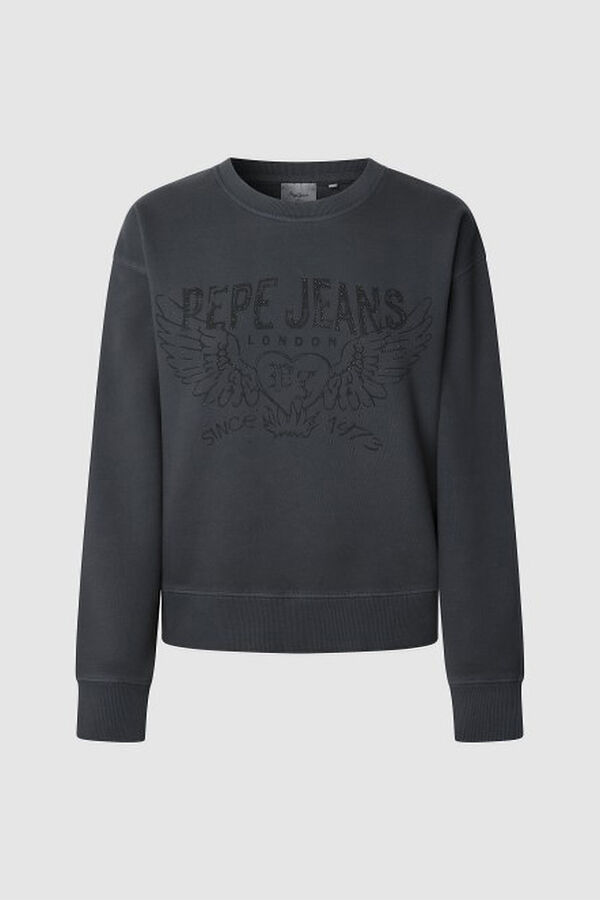Pepe Jeans Sweatshirt Beberly cinzento