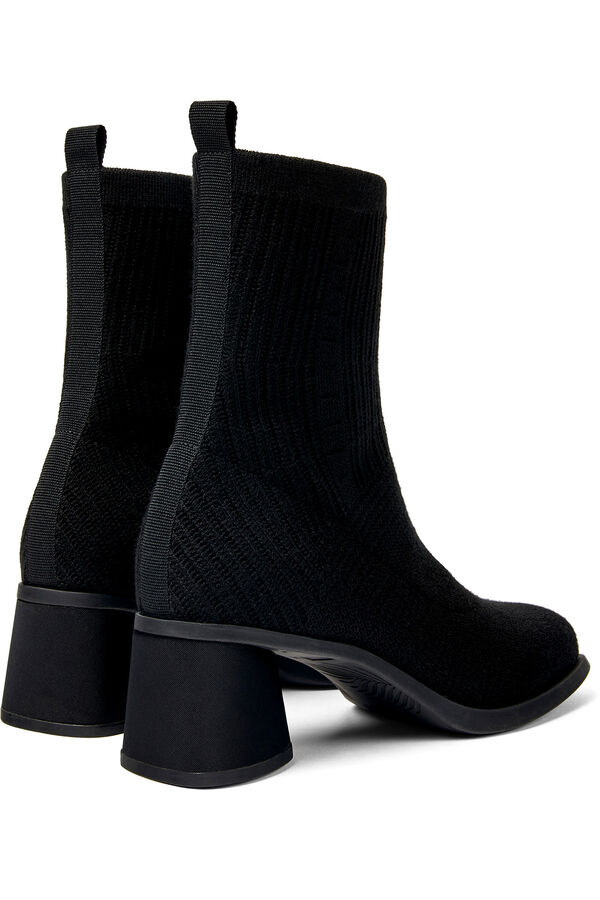 Springfield Black fabric boots for women black