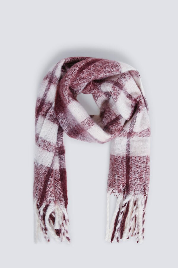 Springfield cachecol xadrez estampado