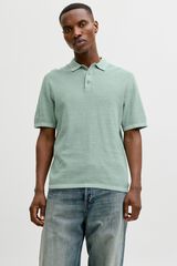 Jack & Jones Polo regular fit em malha verde