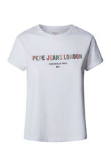 Pepe Jeans T-shirt manga curta rufina branco