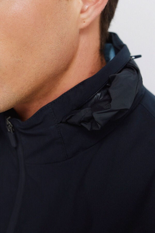 Springfield Casaco t&eacute;cnico azul