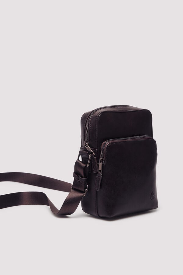 Springfield Bolsa marrom m&eacute;dia castanho