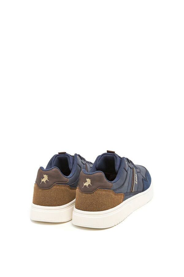 Lois Tênis de basquete casual masculino Lois azul