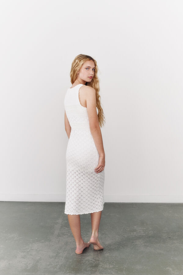 High Spirits Vestido "Lunar" beige