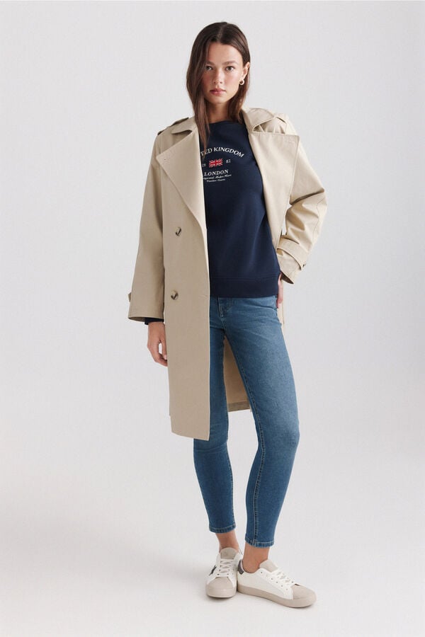 Springfield Sweatshirt "united kingdom" azul