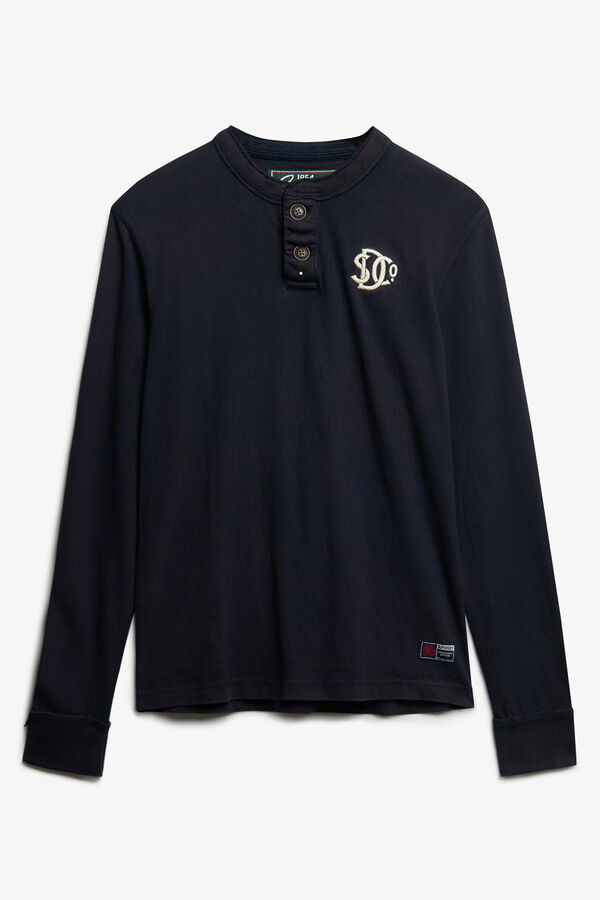 Superdry T-shirt justa azul