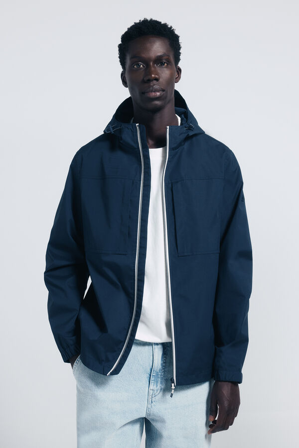 Springfield Parka técnica azul