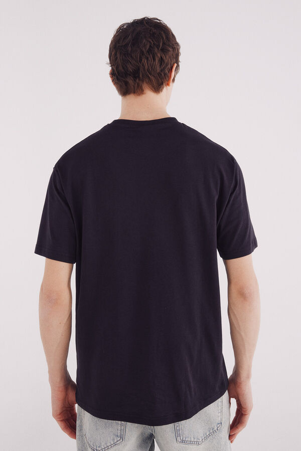 Springfield Basic round neck t-shirt black