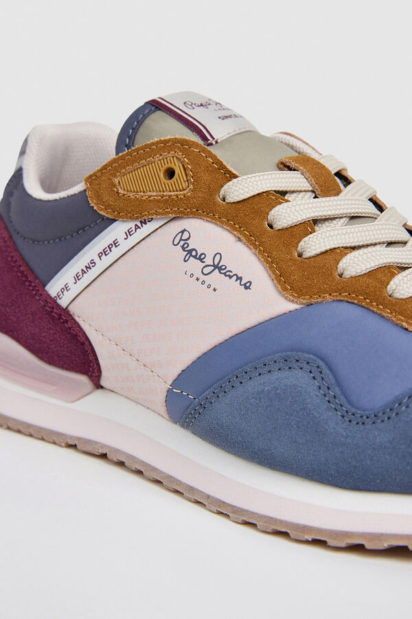 Pepe Jeans Running Shoes Logo Print grey