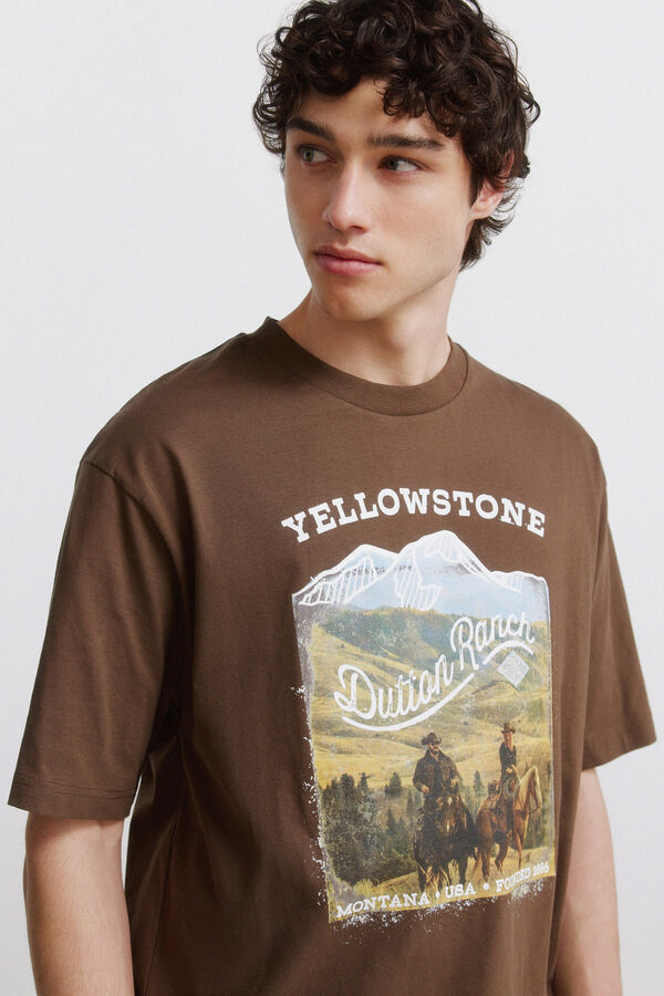 Springfield T-shirt Yellowstone cru