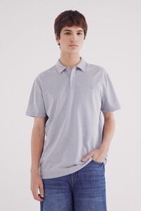 Springfield Camisa polo piqué estruturada bicolor de corte regular fit