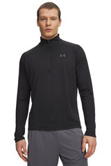 Under Armour T-shirt manga comprida preto