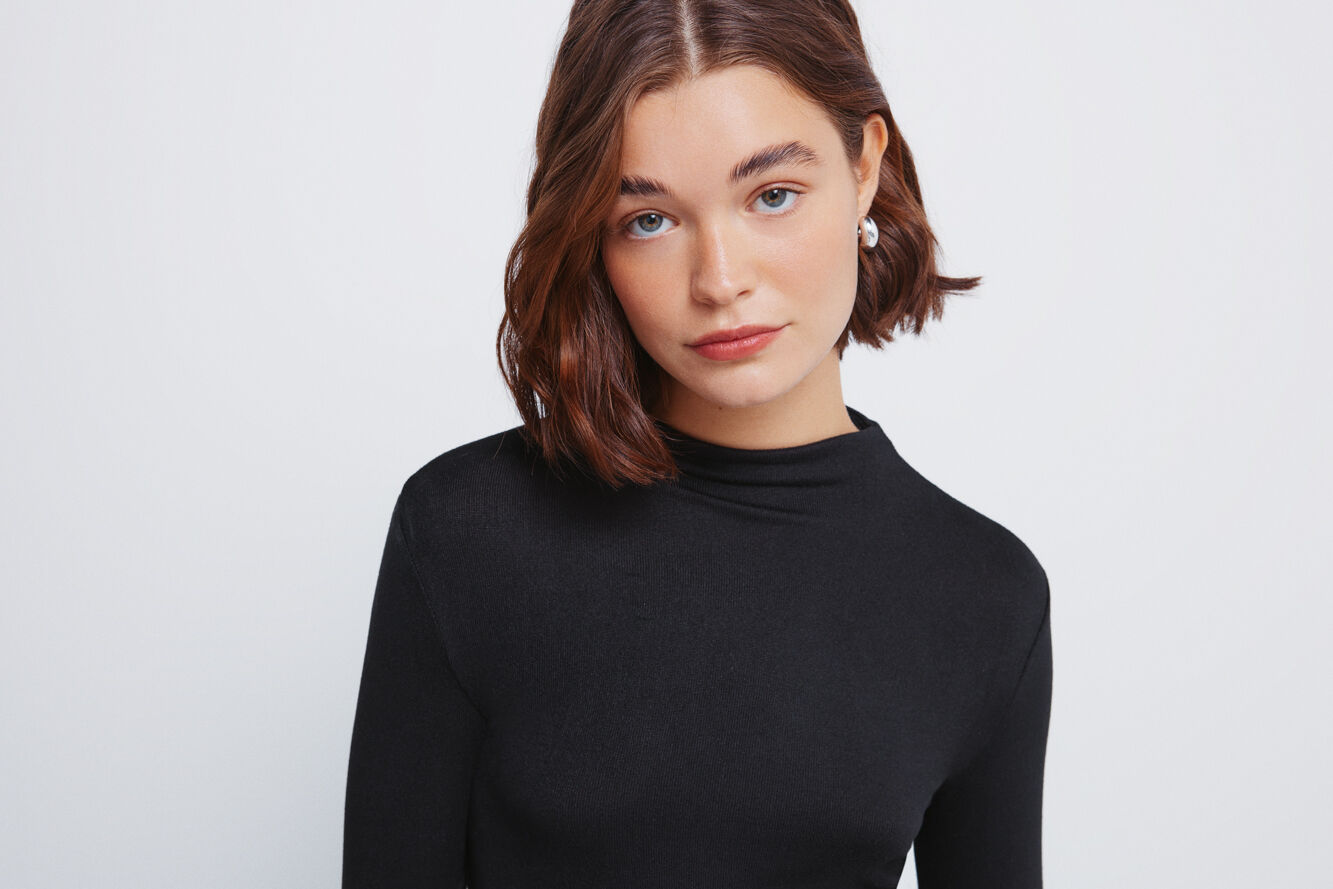 Springfield Camiseta cuello perkins tacto suave