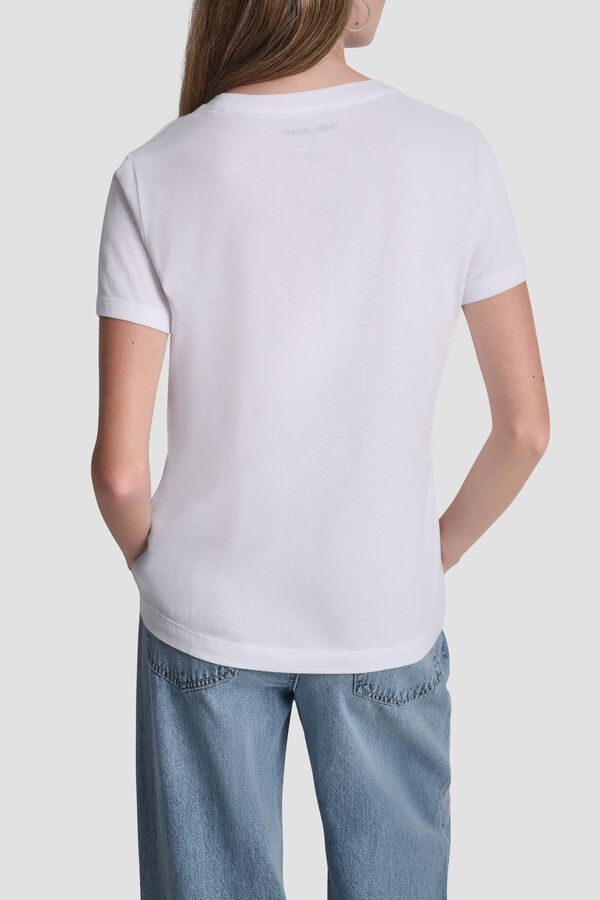 DKNY T-shirt de manga curta branco