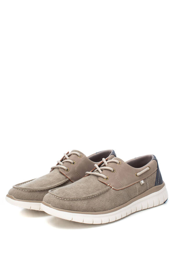 XTI zapato de hombre textil nude