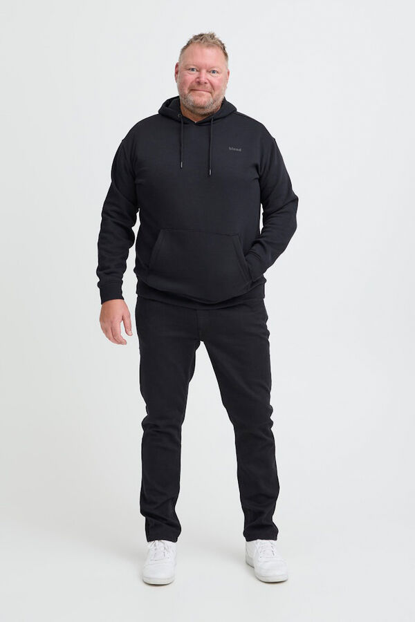 Blend PLUS Sweatshirt com capuz preto