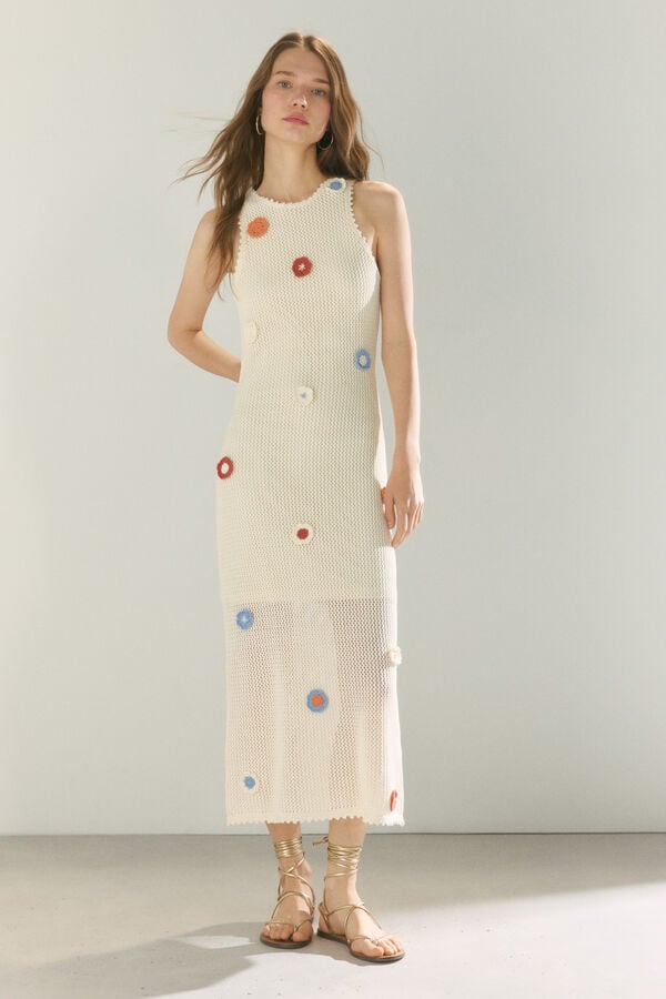High Spirits Vestido Cala branco