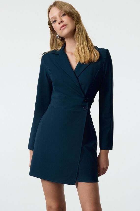 Vestido corto estilo americana