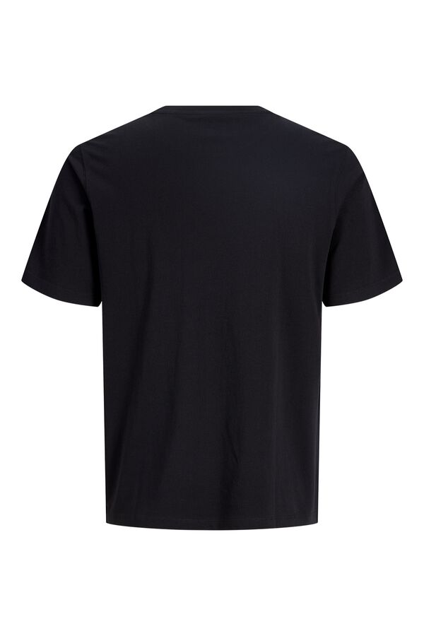 Jack & Jones T-shirt de manga curta com logo cinzento