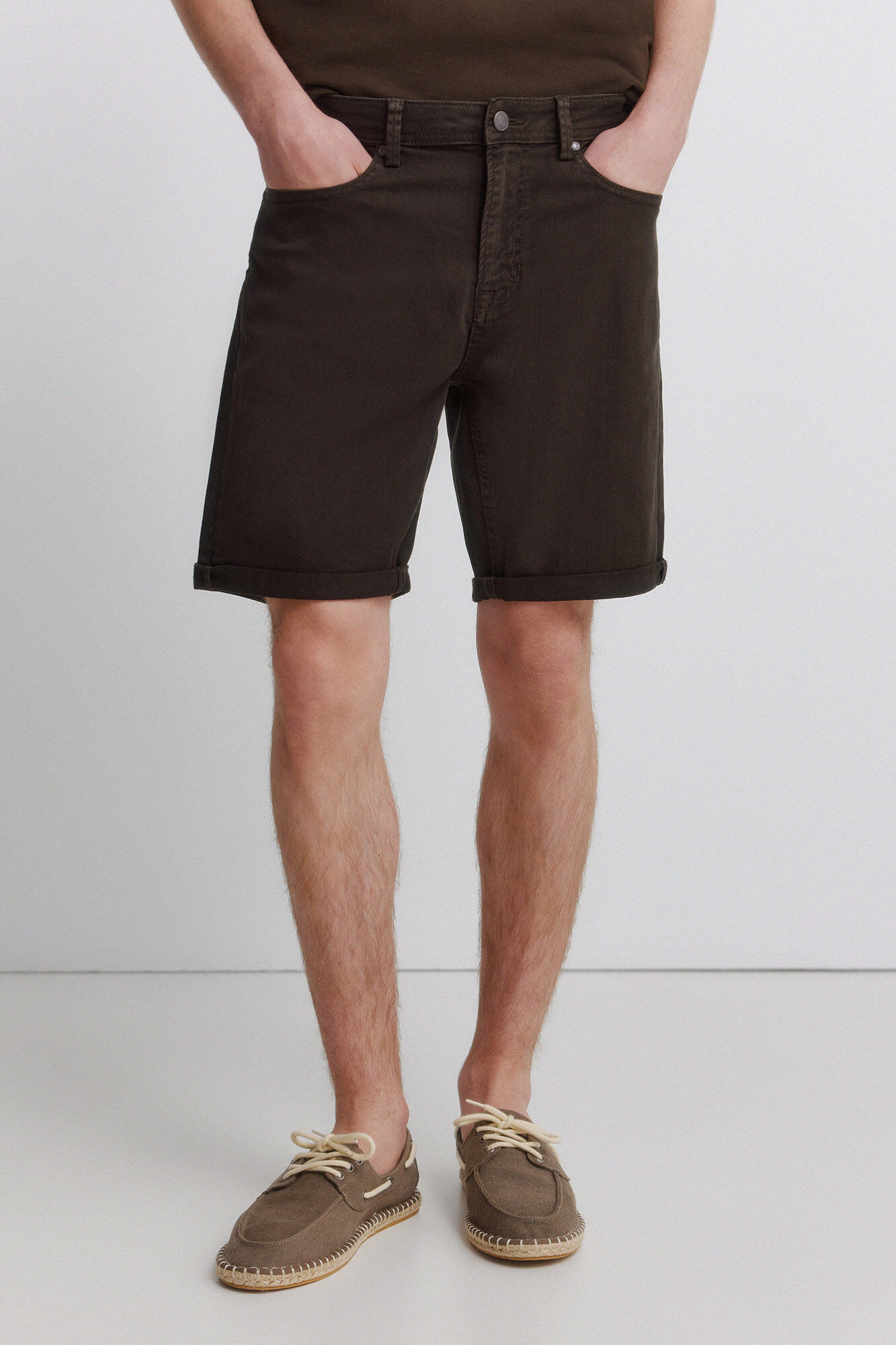 Springfield Bermuda 5 bolsillos lavada sim fit