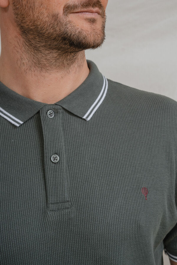 Celopman Polo com estrutura verde