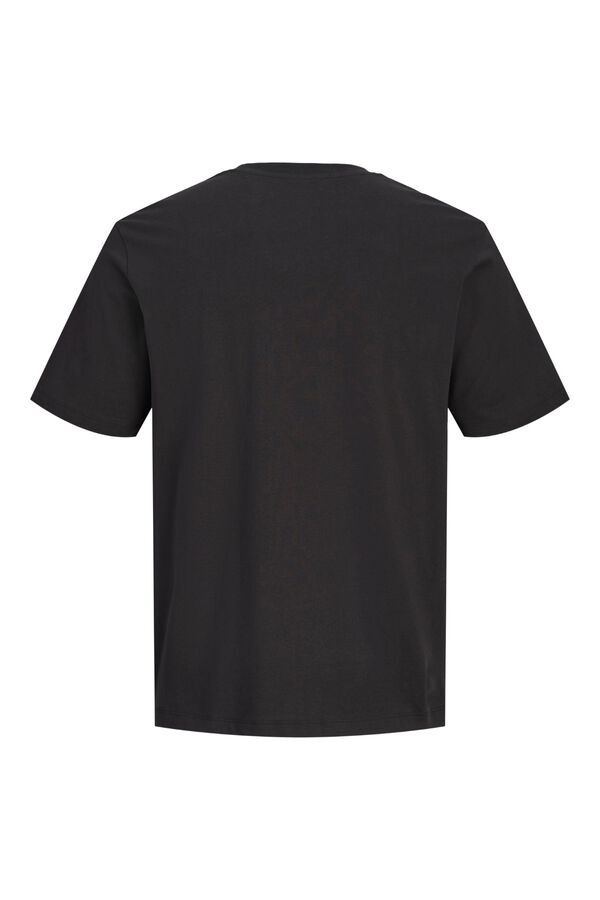 Jack & Jones PLUS T-shirt estampada de manga curta preto