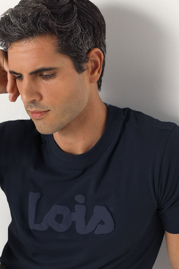 Lois T-shirt manga curta azul