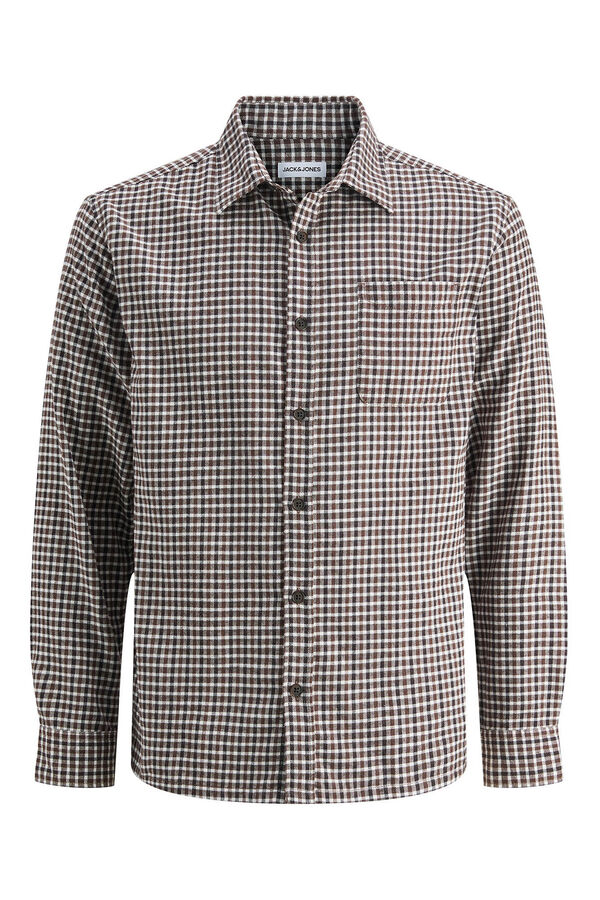 Jack & Jones Regular fit checked shirt blue