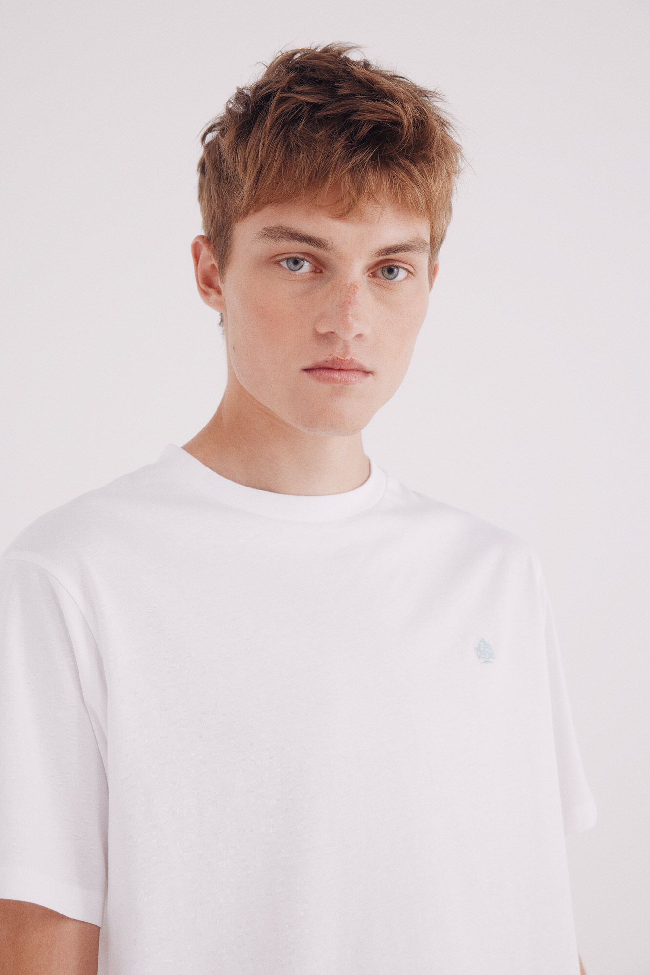 Springfield Camiseta b&aacute;sica com gola redonda