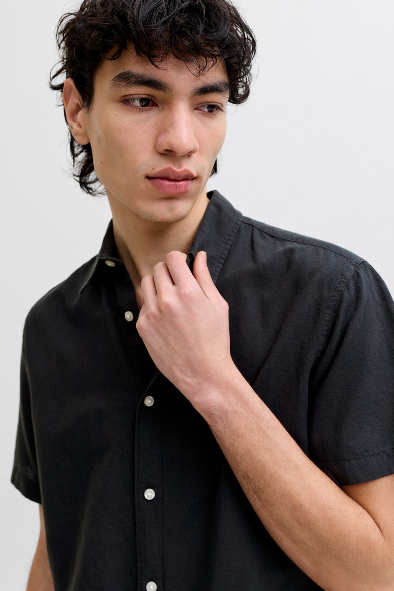 Jack & Jones Camisa regular fit em linho