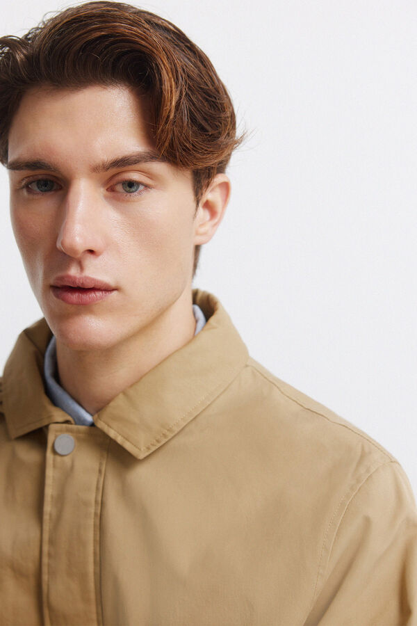 Springfield Parka leve castanho