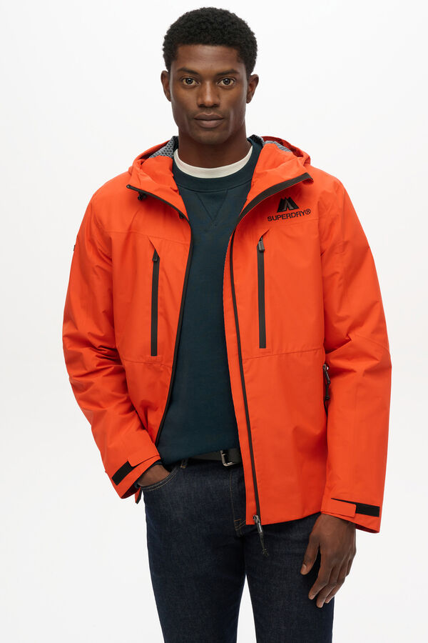 Superdry Jaqueta de corte relaxado vermelho