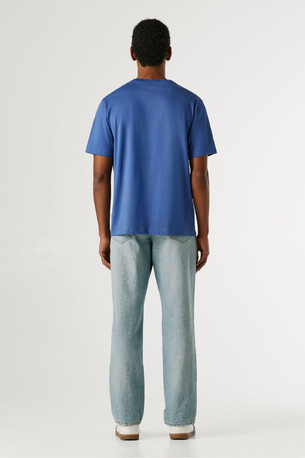 Pepe Jeans T-shirt manga curta azul