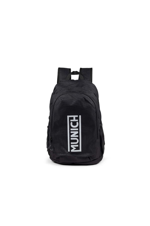 Munich Mochila desportiva reciclada preto