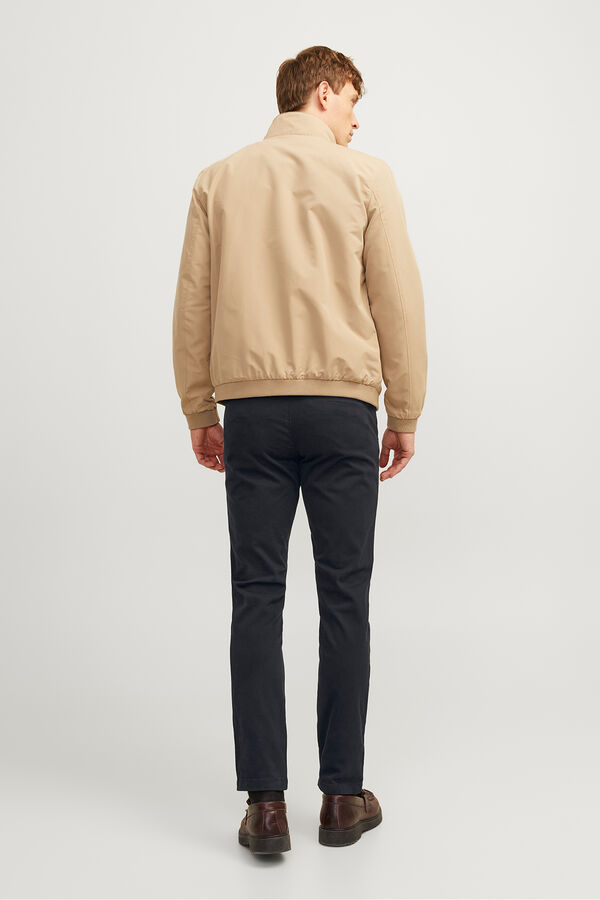 Jack & Jones Calças chino slim fit preto