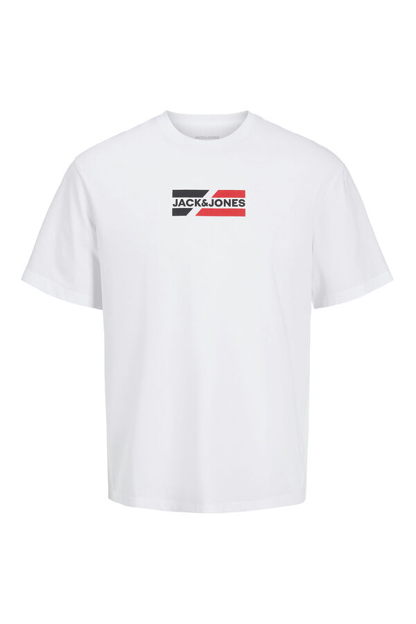 Jack & Jones T-shirt regular fit branco