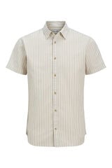 Jack & Jones PLUS Camisa PLUS com ajuste confortável cinzento