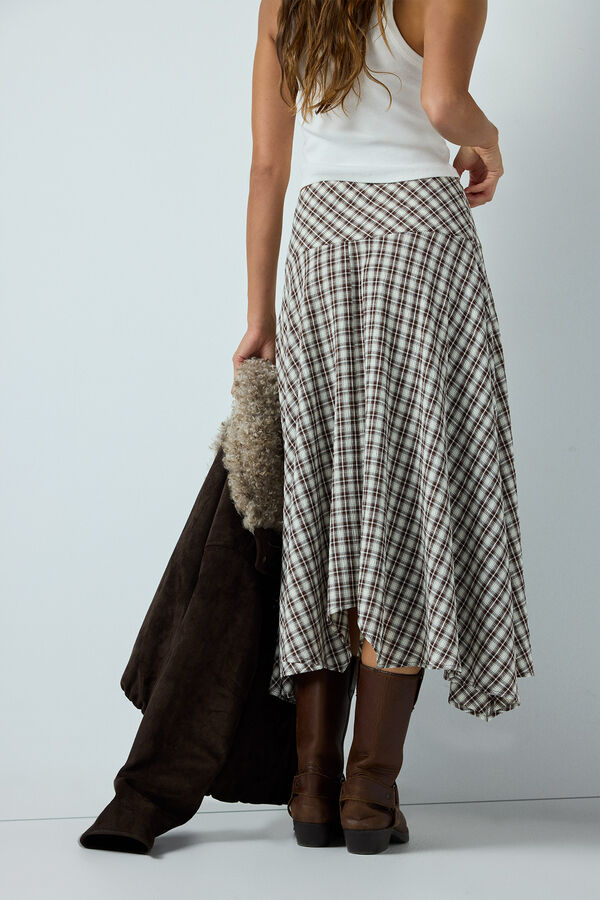 High Spirits Falda Midi Windsor beige