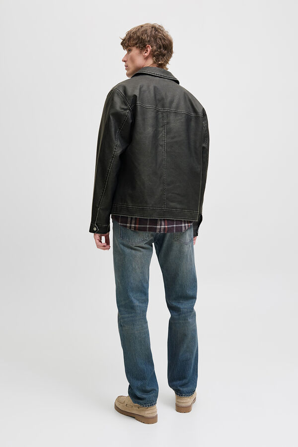 Jack & Jones Blusão polipele preto