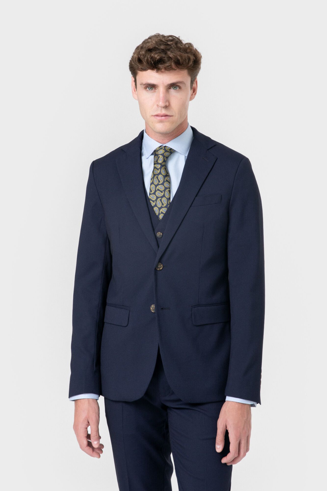 Celopman Blazer de fato olho de perdiz