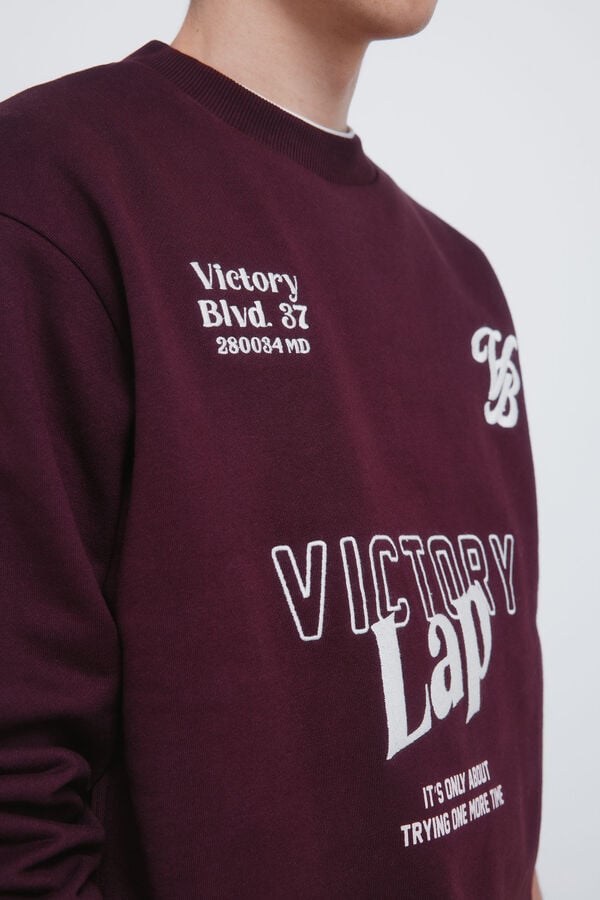 Springfield Sweatshirt da vit&oacute;ria vermelho