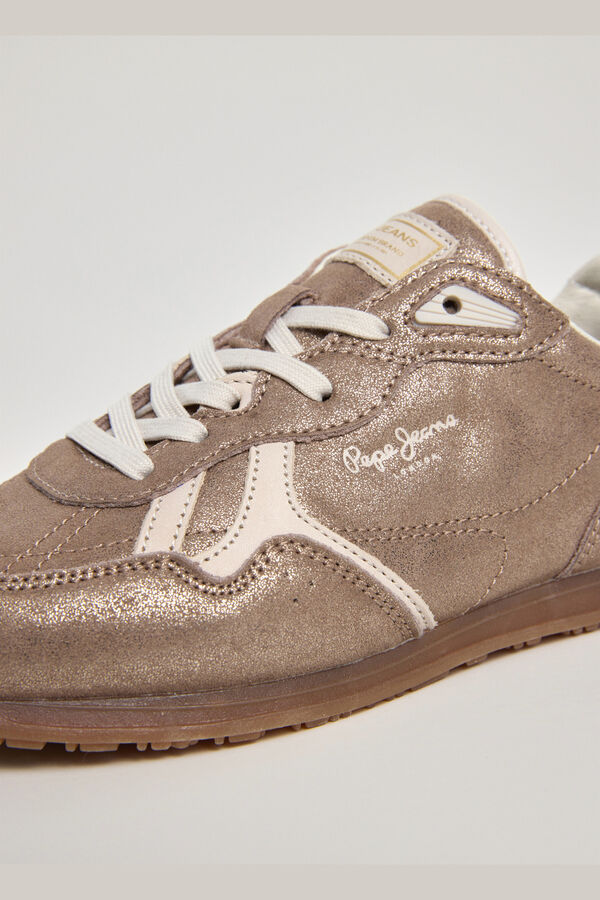 Pepe Jeans Sapatilhas estilo retro com logo estampado