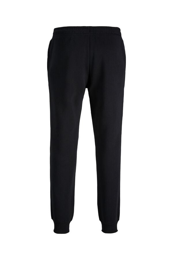 Jack & Jones PLUS Cal&ccedil;a regular com cord&atilde;o preto