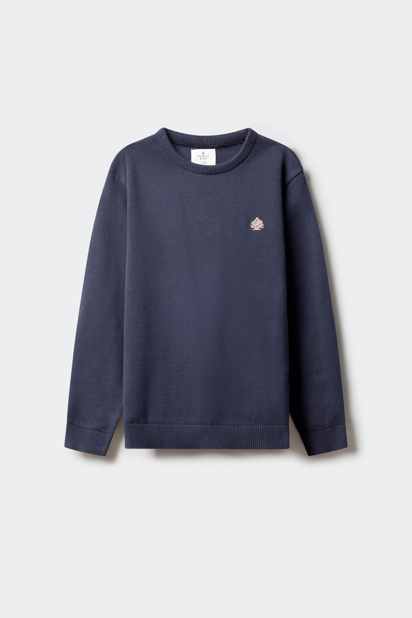 Springfield Kids Camisola b&aacute;sica com cotoveleiras para crian&ccedil;a